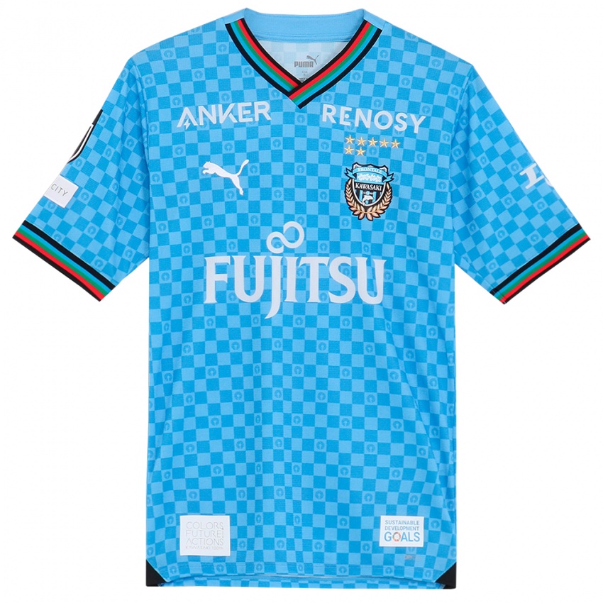 Damen Asuto Fujita #29 Azurblau Heimtrikot Trikot 2024/25 T-Shirt Schweiz