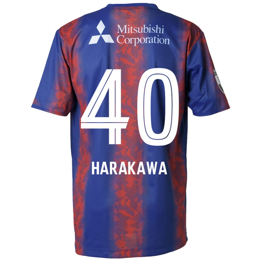 Damen Riki Harakawa #40 Blau Rot Heimtrikot Trikot 2024/25 T-Shirt Schweiz