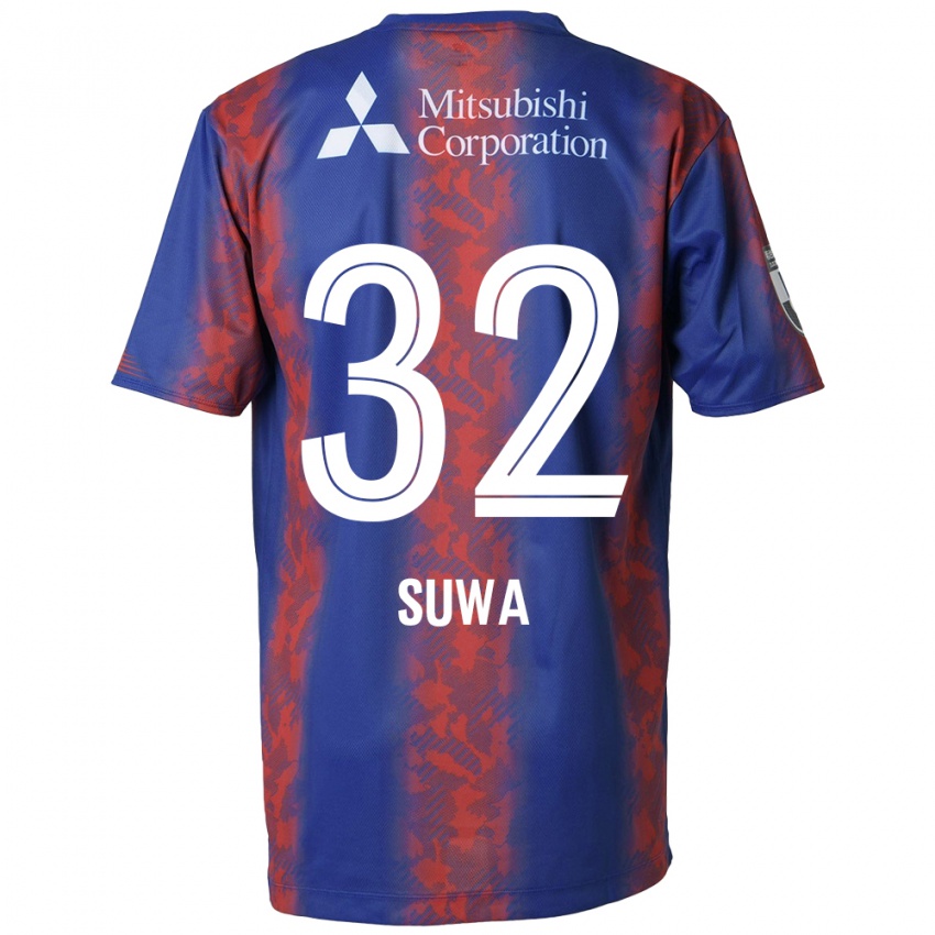 Damen Keita Suwa #32 Blau Rot Heimtrikot Trikot 2024/25 T-Shirt Schweiz