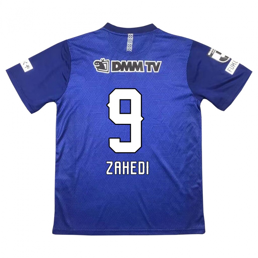 Damen Shahab Zahedi #9 Dunkelblau Heimtrikot Trikot 2024/25 T-Shirt Schweiz