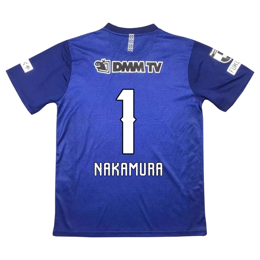 Damen Seigo Nakamura #1 Dunkelblau Heimtrikot Trikot 2024/25 T-Shirt Schweiz