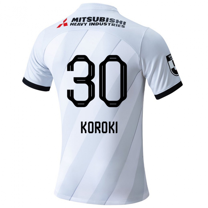 Damen Shinzo Koroki #30 Weiß Grau Auswärtstrikot Trikot 2024/25 T-Shirt Schweiz