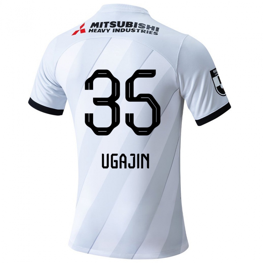 Damen Tomoya Ugajin #35 Weiß Grau Auswärtstrikot Trikot 2024/25 T-Shirt Schweiz