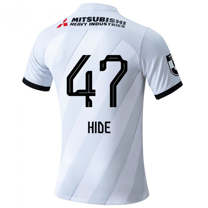 Damen Hidetoshi Takeda #47 Weiß Grau Auswärtstrikot Trikot 2024/25 T-Shirt Schweiz