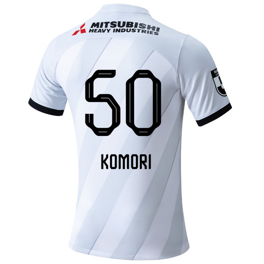 Damen Haruki Komori #50 Weiß Grau Auswärtstrikot Trikot 2024/25 T-Shirt Schweiz