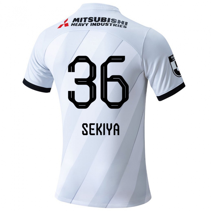 Damen Hikaru Sekiya #36 Weiß Grau Auswärtstrikot Trikot 2024/25 T-Shirt Schweiz