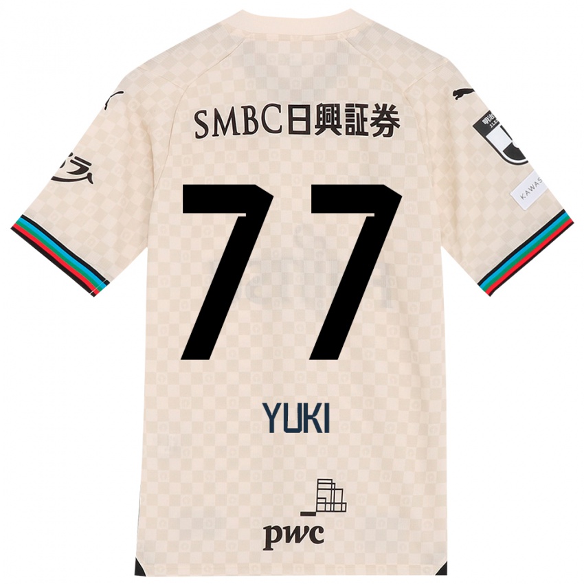 Damen Yuki Yamamoto #77 Weiß Grau Auswärtstrikot Trikot 2024/25 T-Shirt Schweiz