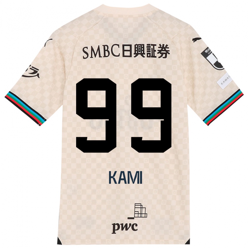 Damen Naoto Kamifukumoto #99 Weiß Grau Auswärtstrikot Trikot 2024/25 T-Shirt Schweiz