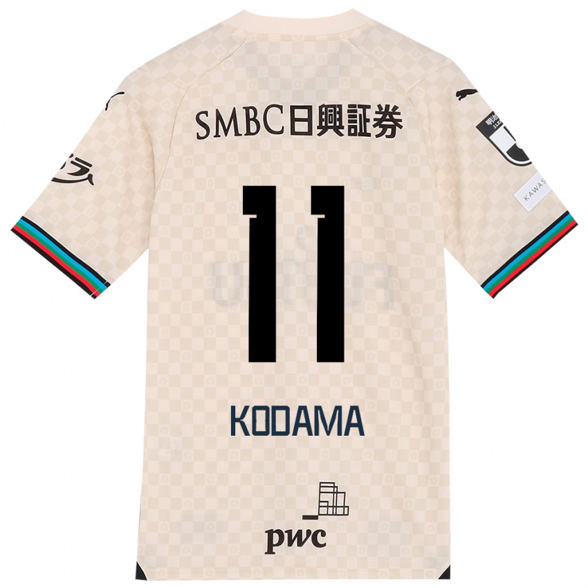 Damen Shotaro Kodama #11 Weiß Grau Auswärtstrikot Trikot 2024/25 T-Shirt Schweiz