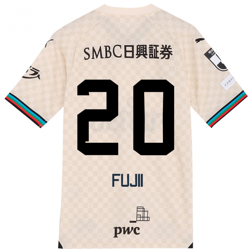 Damen Rensuke Fujii #20 Weiß Grau Auswärtstrikot Trikot 2024/25 T-Shirt Schweiz