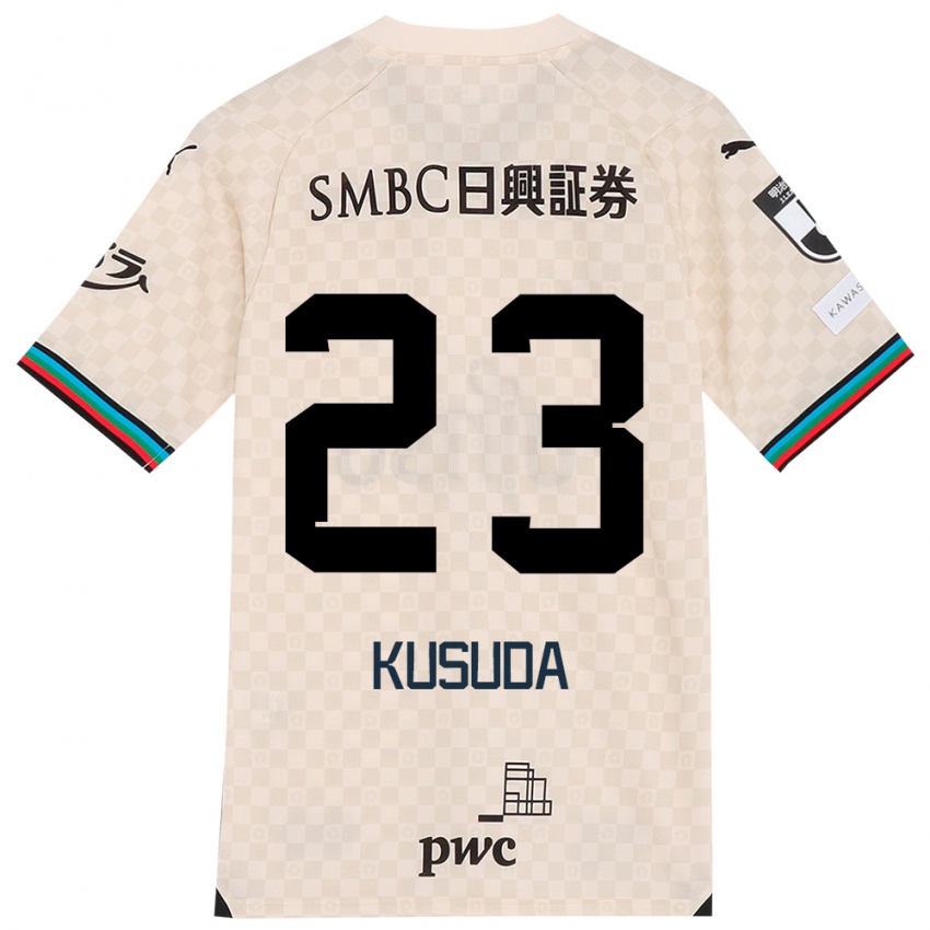 Damen Haruki Kusuda #23 Weiß Grau Auswärtstrikot Trikot 2024/25 T-Shirt Schweiz