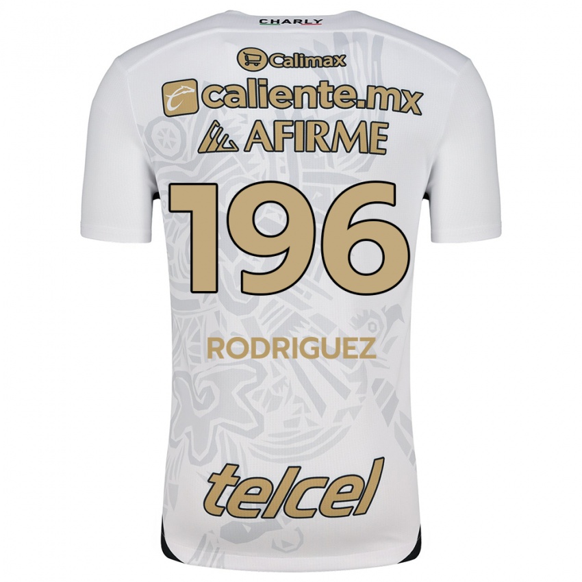 Femme Maillot Prince Rodríguez #196 Blanc Noir Tenues Extérieur 2024/25 T-Shirt Suisse