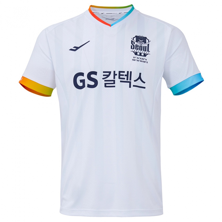 Damen Do-Yoon Hwang #41 Weiß Blau Auswärtstrikot Trikot 2024/25 T-Shirt Schweiz