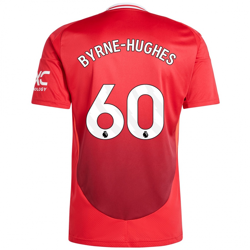 Kinder Cameron Byrne-Hughes #60 Hellrot Heimtrikot Trikot 2024/25 T-Shirt Schweiz