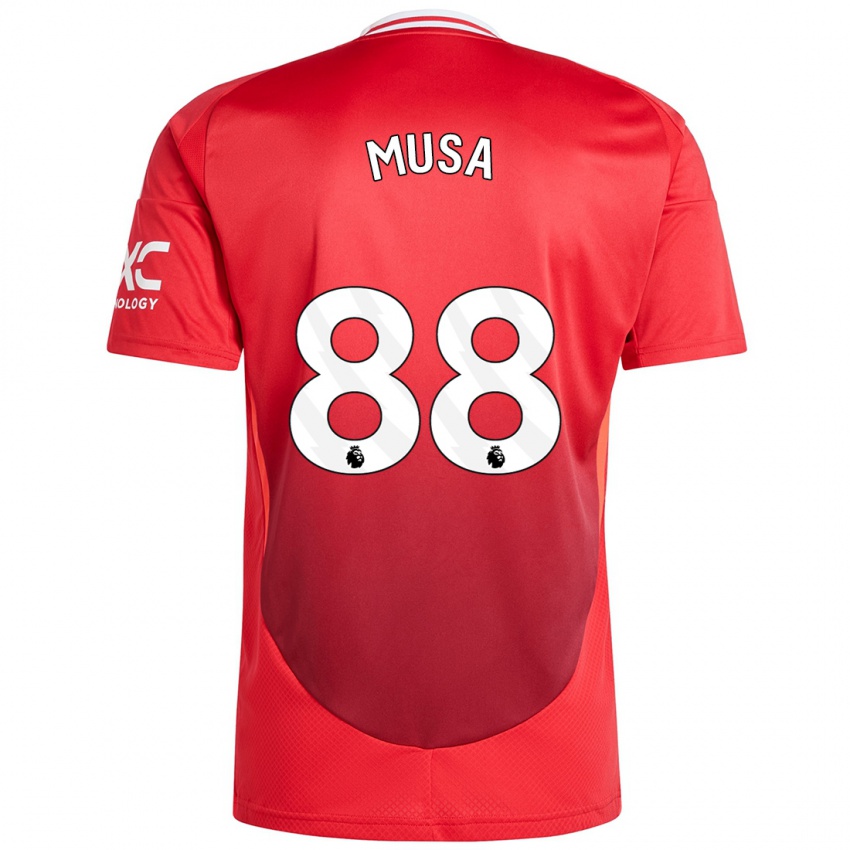 Kinder Victor Musa #88 Hellrot Heimtrikot Trikot 2024/25 T-Shirt Schweiz