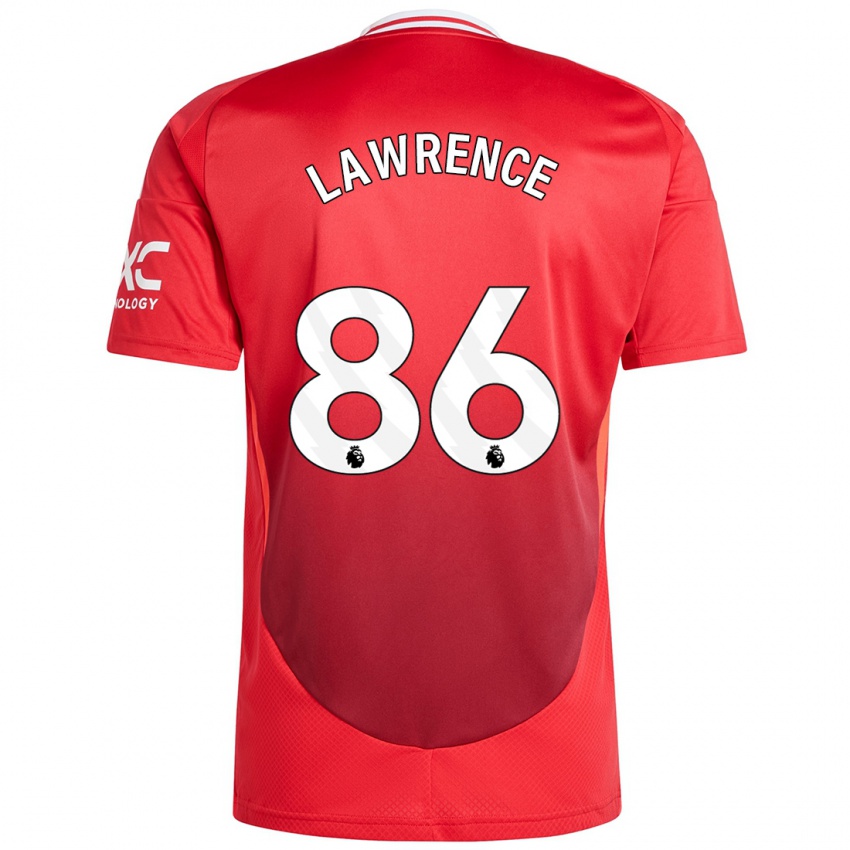 Kinder Marcus Lawrence #86 Hellrot Heimtrikot Trikot 2024/25 T-Shirt Schweiz