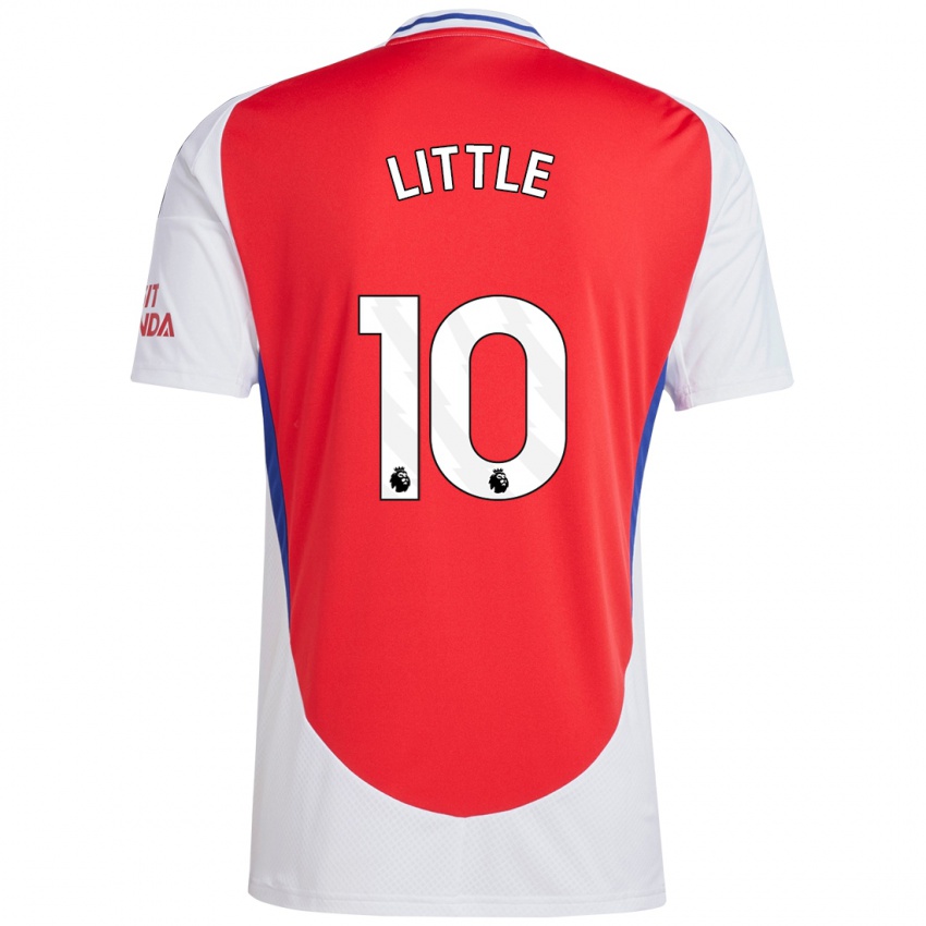 Enfant Maillot Kim Little #10 Rouge Blanc Tenues Domicile 2024/25 T-Shirt Suisse