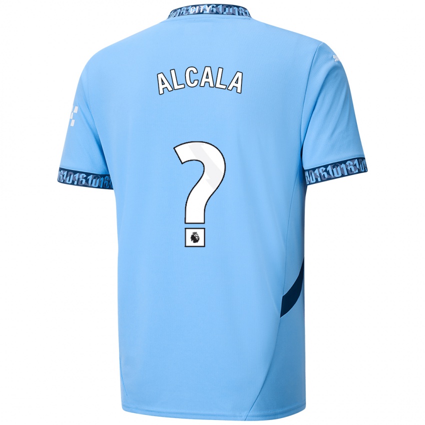 Kinder Álex Alcalá #0 Marineblau Heimtrikot Trikot 2024/25 T-Shirt Schweiz