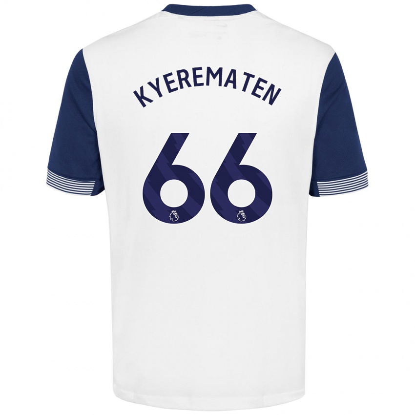 Kinder Rio Kyerematen #66 Weiß Blau Heimtrikot Trikot 2024/25 T-Shirt Schweiz