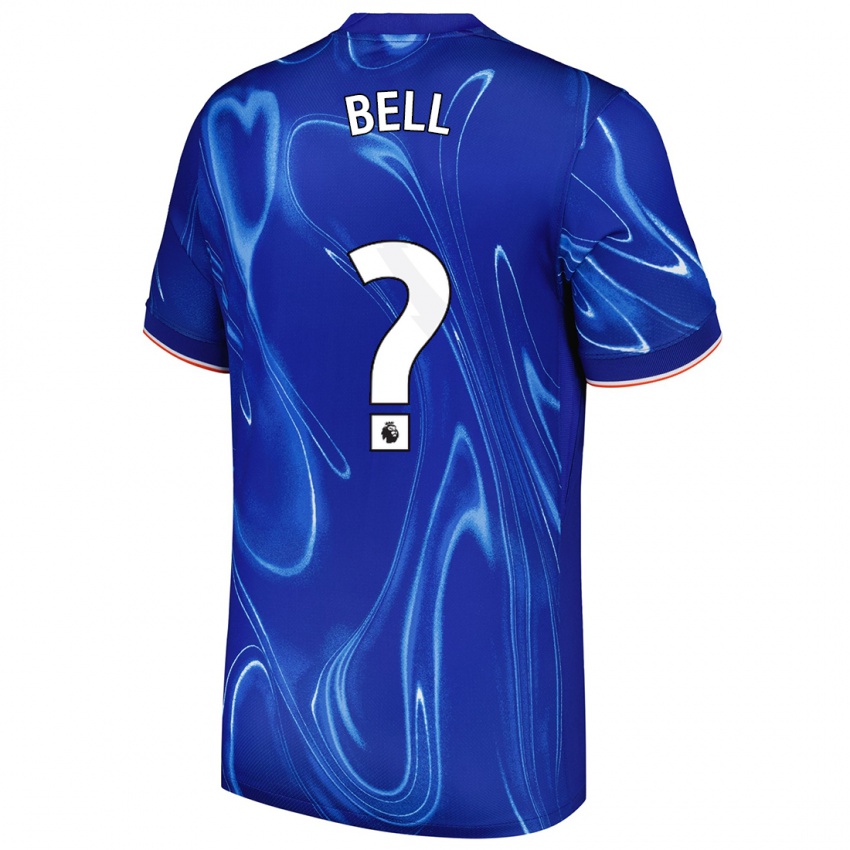 Kinder Toby Bell #0 Blau Weiß Heimtrikot Trikot 2024/25 T-Shirt Schweiz