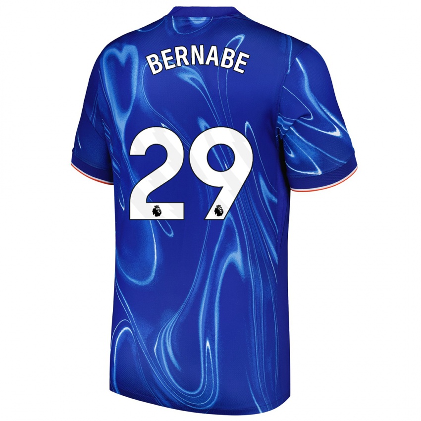 Kinder Alejandra Bernabé #29 Blau Weiß Heimtrikot Trikot 2024/25 T-Shirt Schweiz