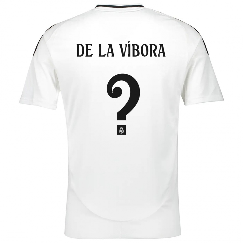 Kinder David De La Víbora #0 Weiß Heimtrikot Trikot 2024/25 T-Shirt Schweiz