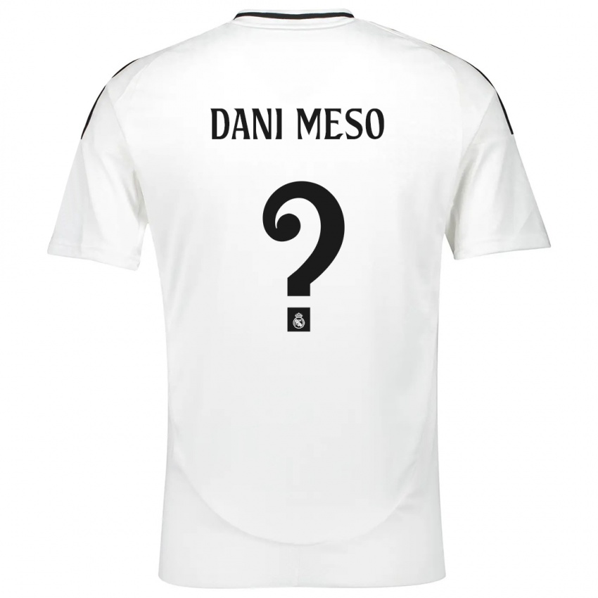 Kinder Dani Meso #0 Weiß Heimtrikot Trikot 2024/25 T-Shirt Schweiz