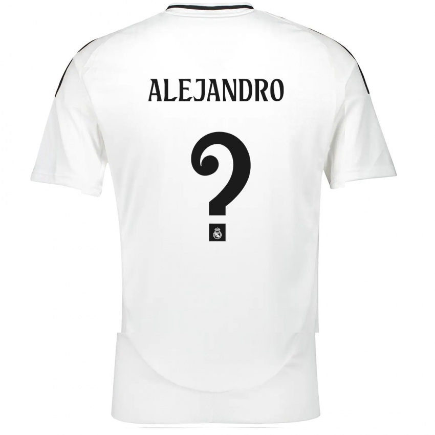 Kinder Alejandro Hernández #0 Weiß Heimtrikot Trikot 2024/25 T-Shirt Schweiz