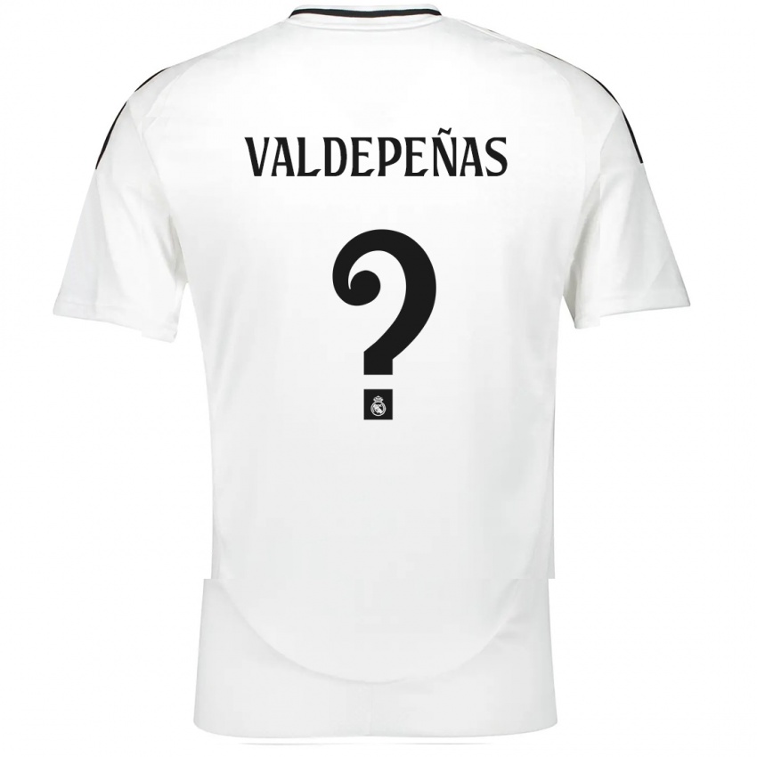 Kinder Víctor Valdepeñas #0 Weiß Heimtrikot Trikot 2024/25 T-Shirt Schweiz