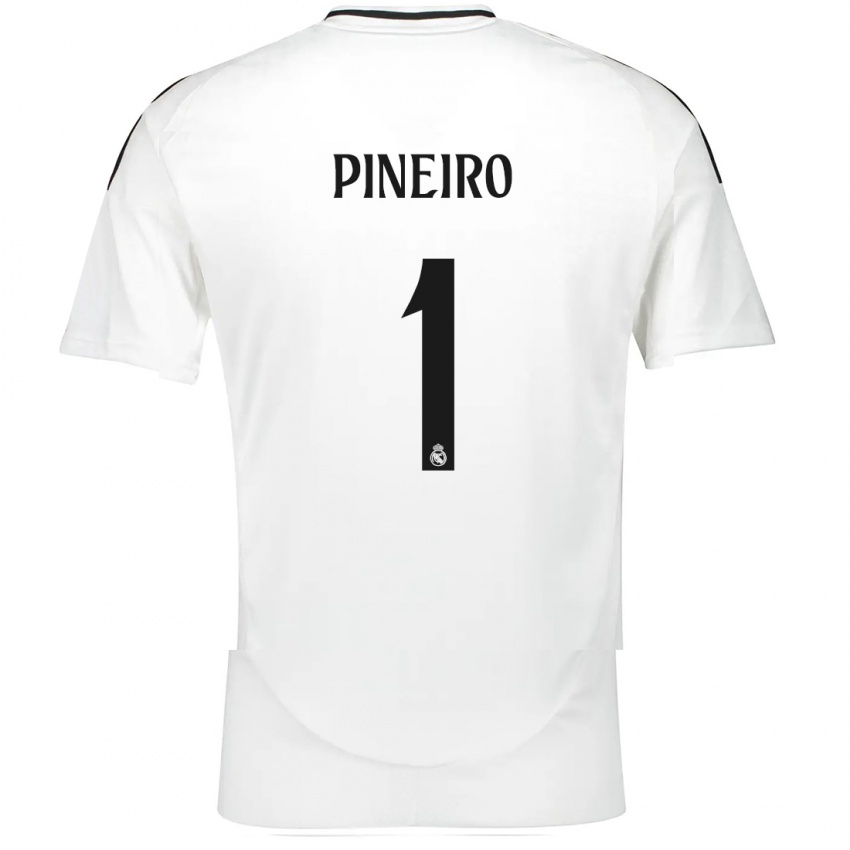 Kinder Diego Pineiro #1 Weiß Heimtrikot Trikot 2024/25 T-Shirt Schweiz