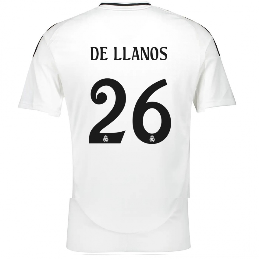 Kinder Hugo De Llanos #26 Weiß Heimtrikot Trikot 2024/25 T-Shirt Schweiz