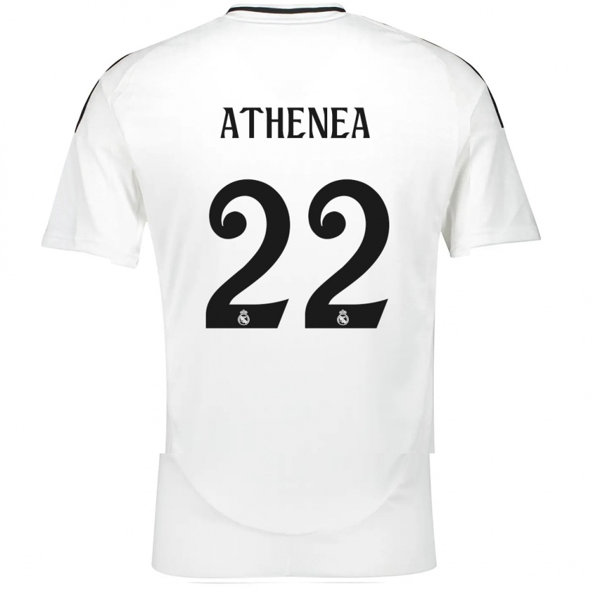 Kinder Athenea Del Castillo #22 Weiß Heimtrikot Trikot 2024/25 T-Shirt Schweiz