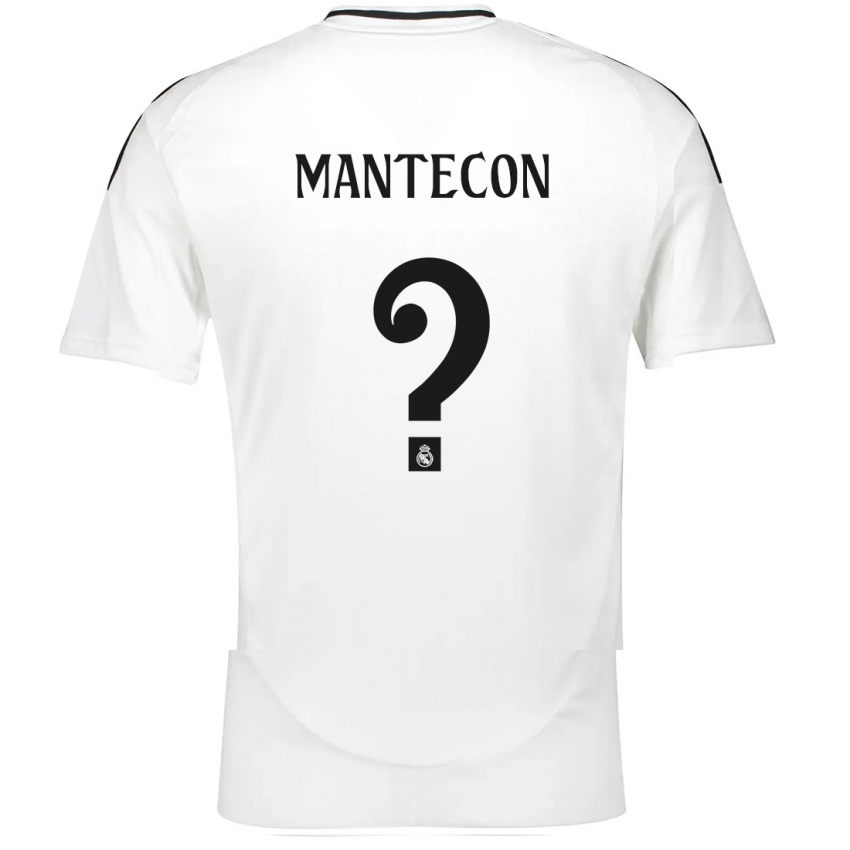 Kinder Hugo Mantecon #0 Weiß Heimtrikot Trikot 2024/25 T-Shirt Schweiz