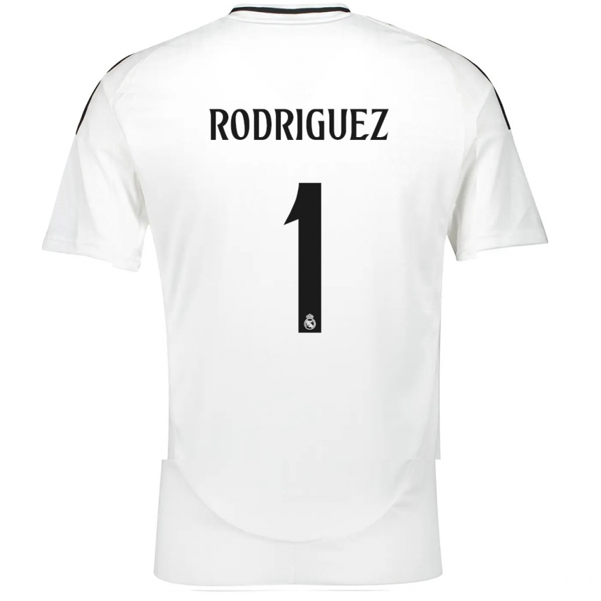 Kinder Misa Rodriguez #1 Weiß Heimtrikot Trikot 2024/25 T-Shirt Schweiz