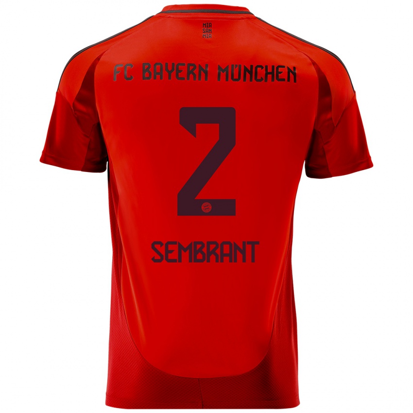 Kinder Linda Sembrant #2 Rot Heimtrikot Trikot 2024/25 T-Shirt Schweiz