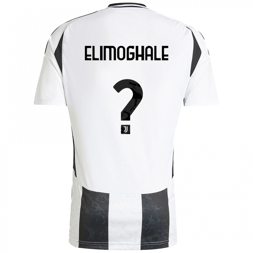 Kinder Destiny Elimoghale #0 Weiß Schwarz Heimtrikot Trikot 2024/25 T-Shirt Schweiz