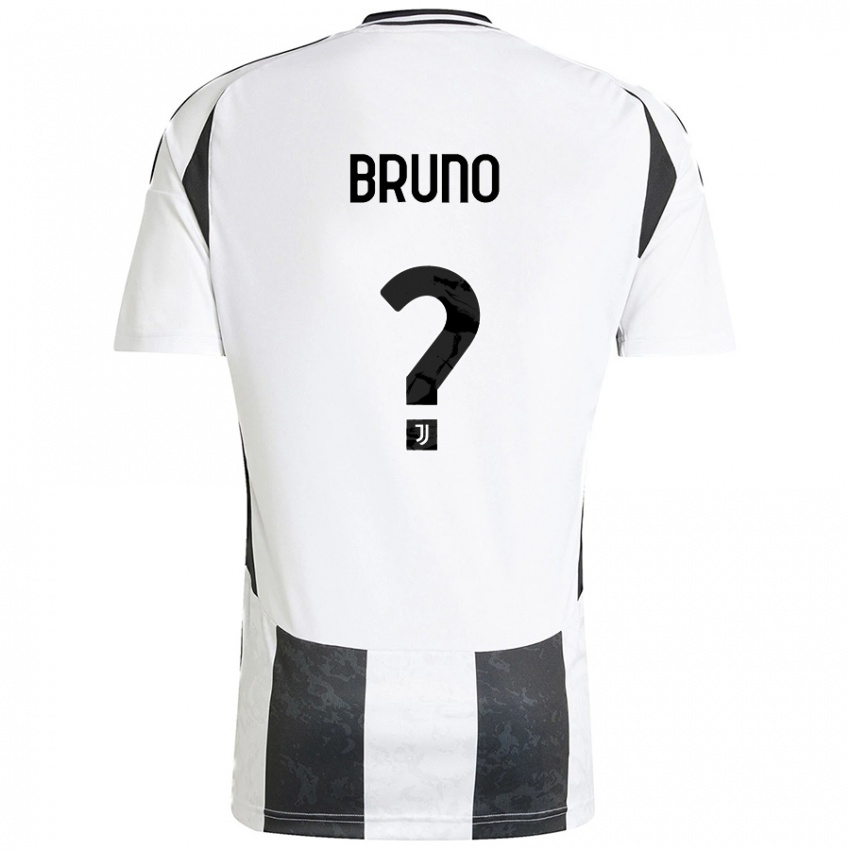 Kinder Giovanni Bruno #0 Weiß Schwarz Heimtrikot Trikot 2024/25 T-Shirt Schweiz