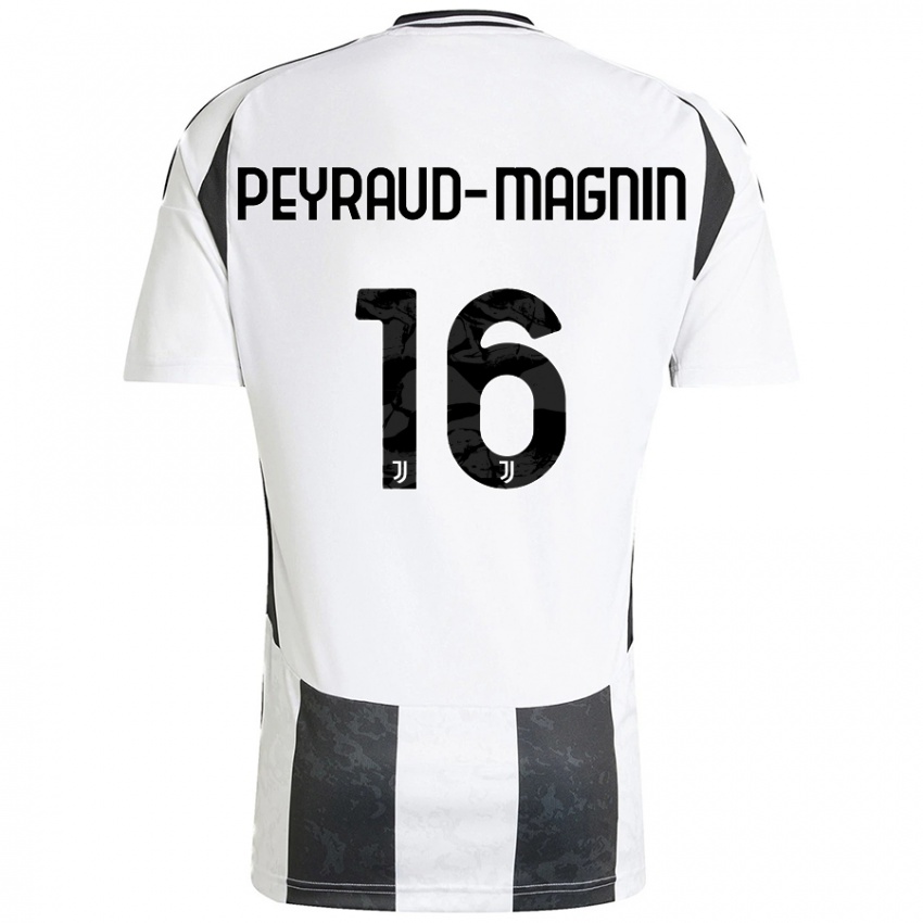 Kinder Pauline Peyraud-Magnin #16 Weiß Schwarz Heimtrikot Trikot 2024/25 T-Shirt Schweiz