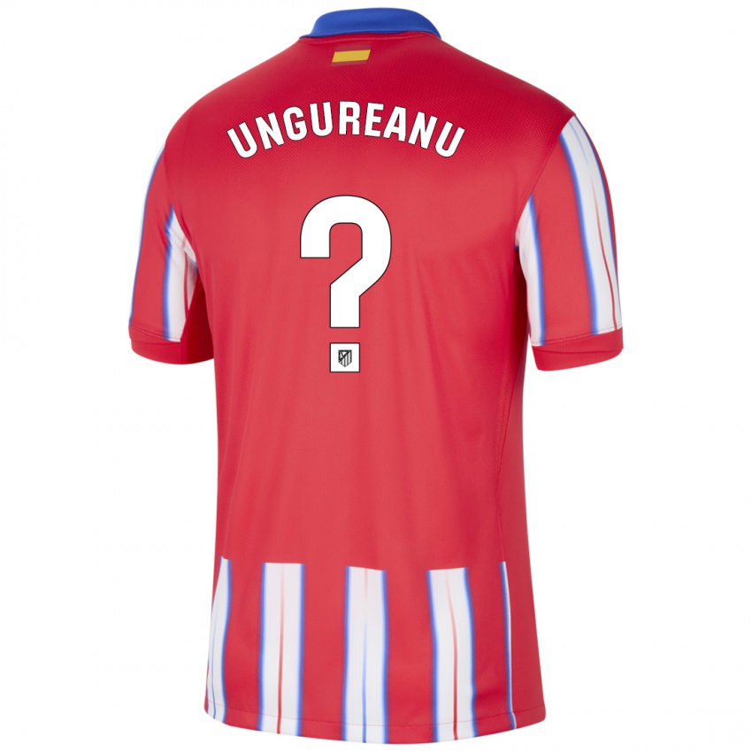 Enfant Maillot Bogdan Ungureanu #0 Rouge Blanc Bleu Tenues Domicile 2024/25 T-Shirt Suisse