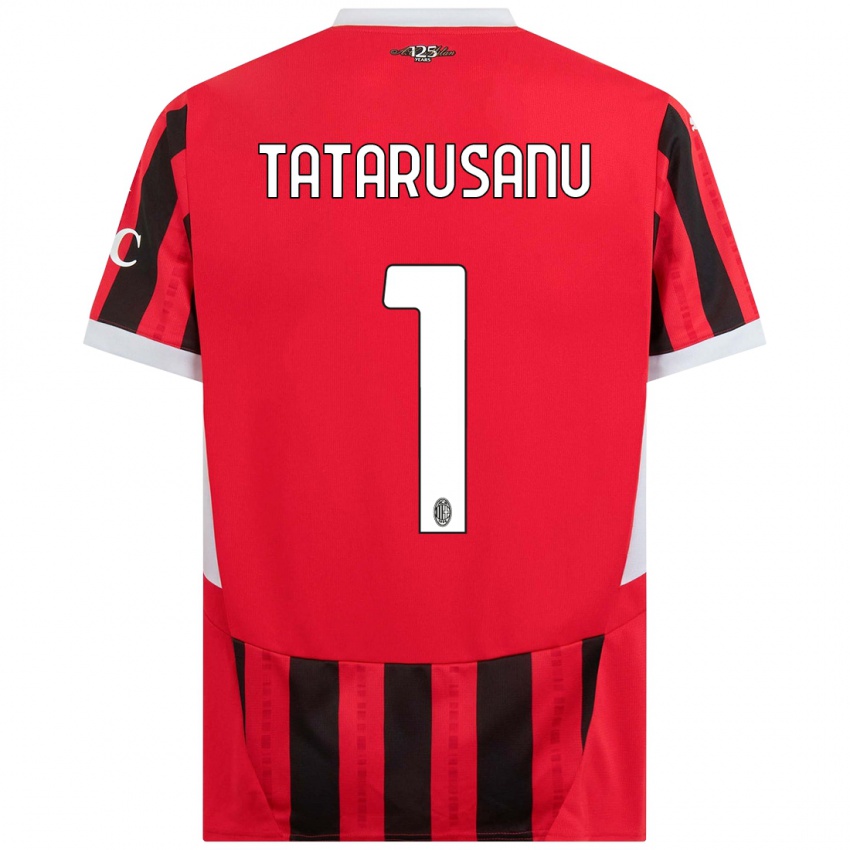 Kinder Ciprian Tatarusanu #1 Rot Schwarz Heimtrikot Trikot 2024/25 T-Shirt Schweiz