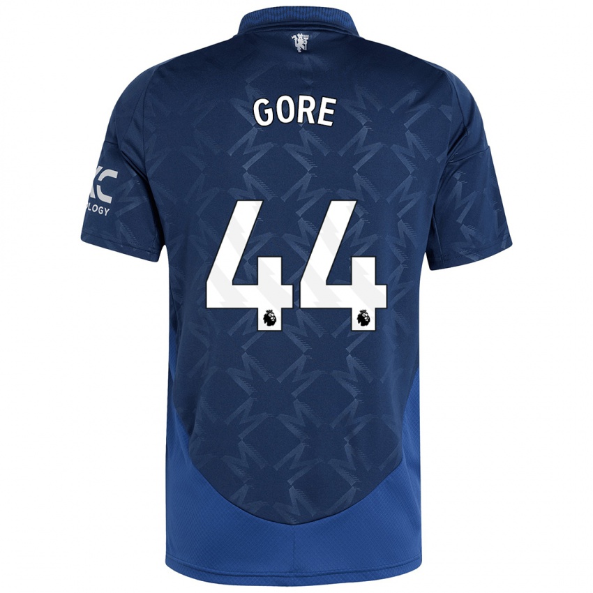 Kinder Daniel Gore #44 Indigo Auswärtstrikot Trikot 2024/25 T-Shirt Schweiz