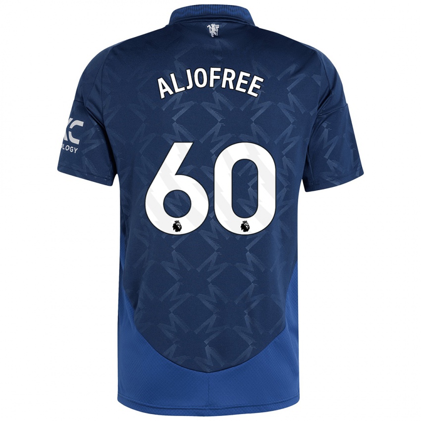 Kinder Sonny Aljofree #60 Indigo Auswärtstrikot Trikot 2024/25 T-Shirt Schweiz