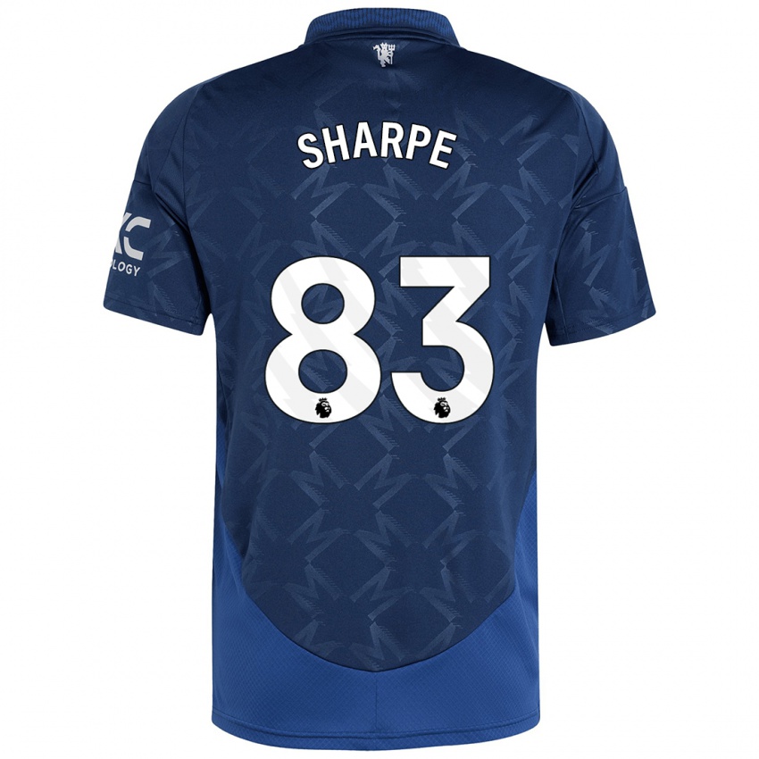 Kinder Malachi Sharpe #83 Indigo Auswärtstrikot Trikot 2024/25 T-Shirt Schweiz