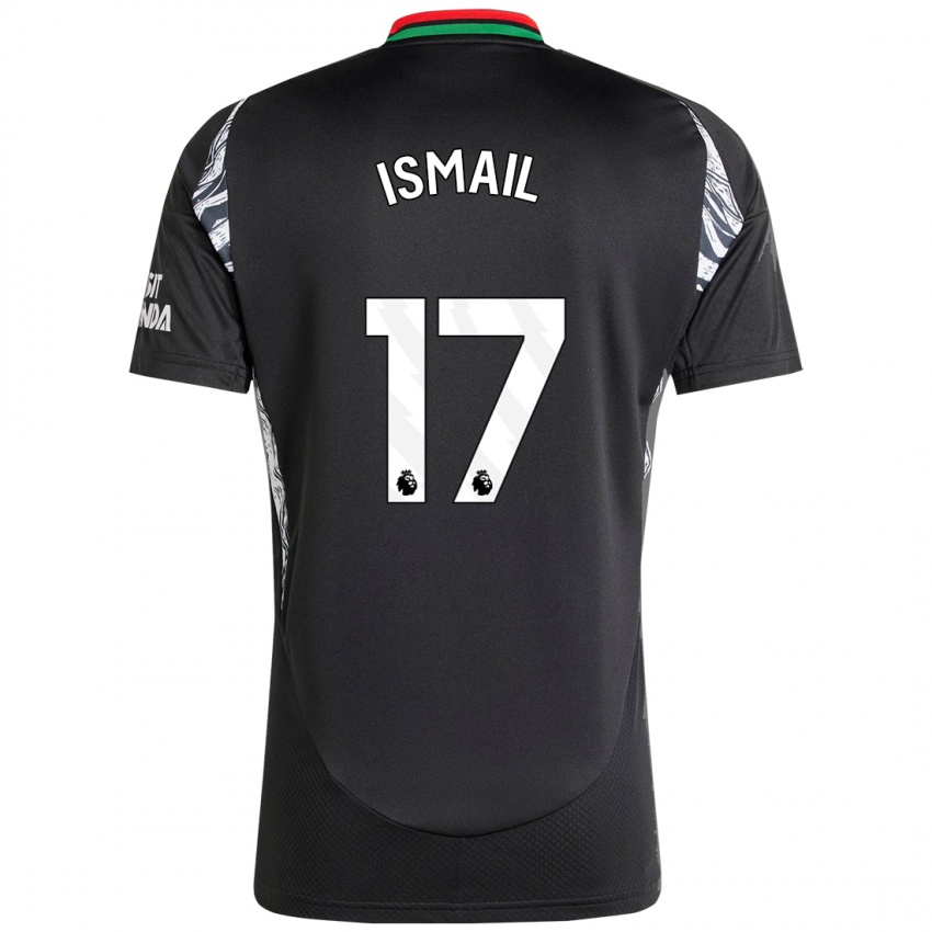 Enfant Maillot Cam'ron Ismail #17 Noir Tenues Extérieur 2024/25 T-Shirt Suisse