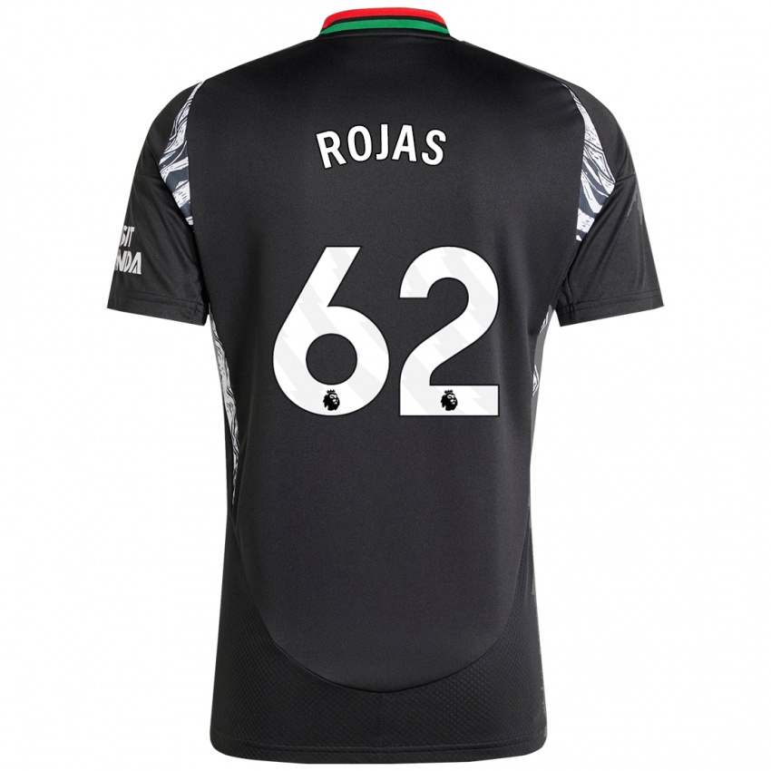 Enfant Maillot Alexei Rojas #62 Noir Tenues Extérieur 2024/25 T-Shirt Suisse