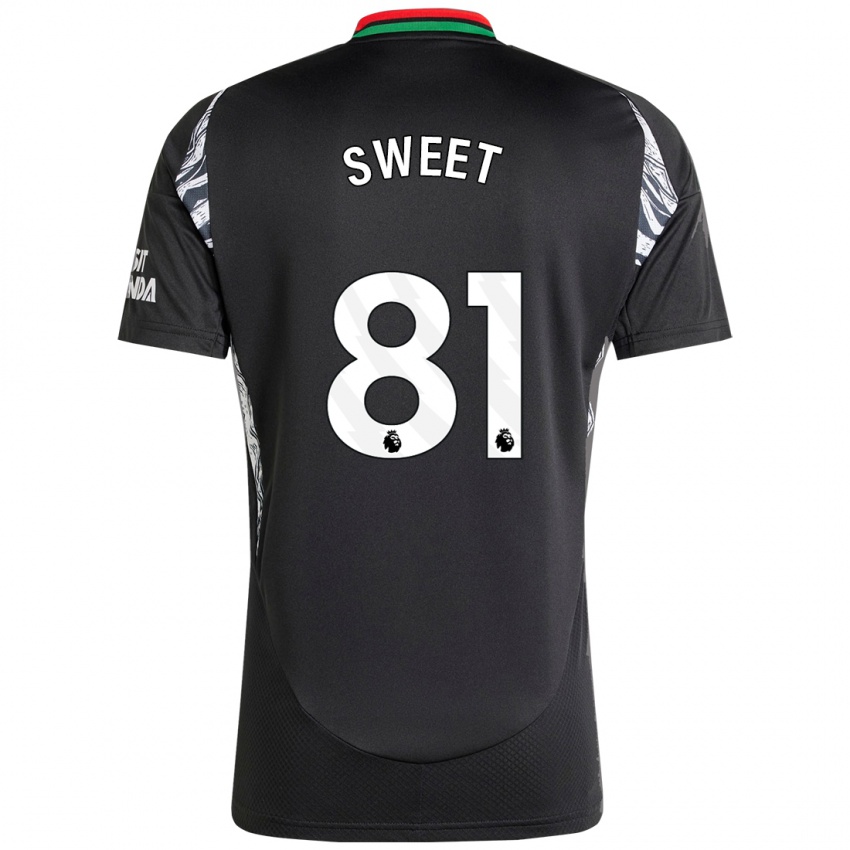 Enfant Maillot Will Sweet #81 Noir Tenues Extérieur 2024/25 T-Shirt Suisse