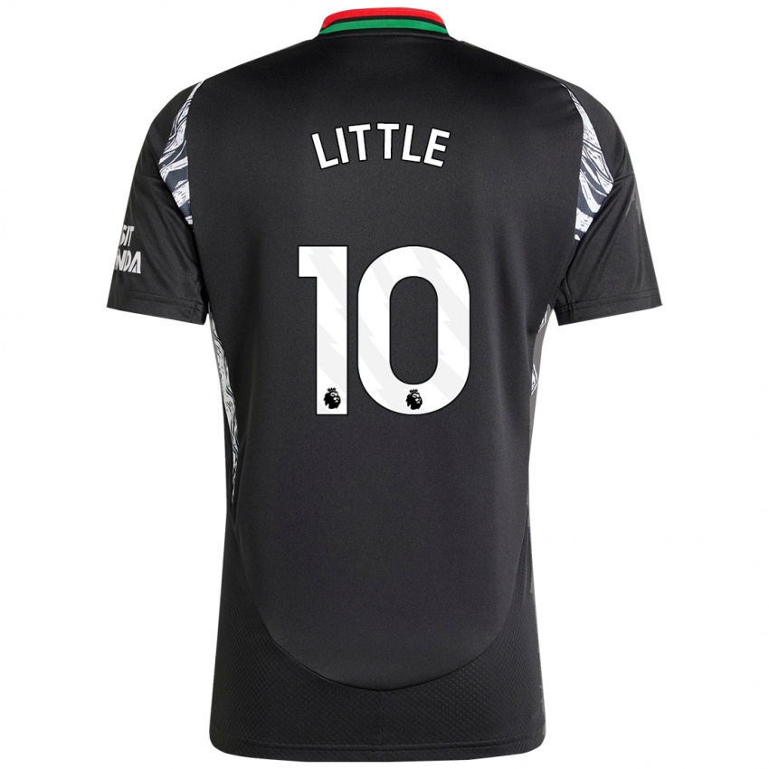 Enfant Maillot Kim Little #10 Noir Tenues Extérieur 2024/25 T-Shirt Suisse