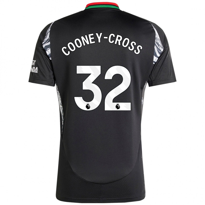 Enfant Maillot Kyra Cooney-Cross #32 Noir Tenues Extérieur 2024/25 T-Shirt Suisse