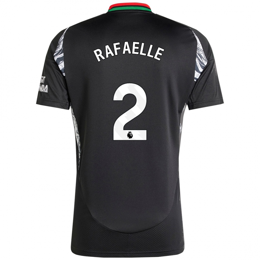 Kinder Rafaelle Souza #2 Schwarz Auswärtstrikot Trikot 2024/25 T-Shirt Schweiz