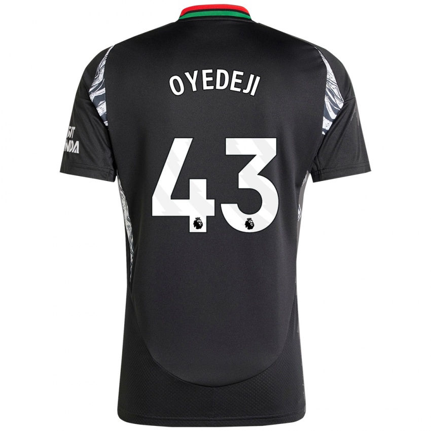 Enfant Maillot Nathan Butler Oyedeji #43 Noir Tenues Extérieur 2024/25 T-Shirt Suisse